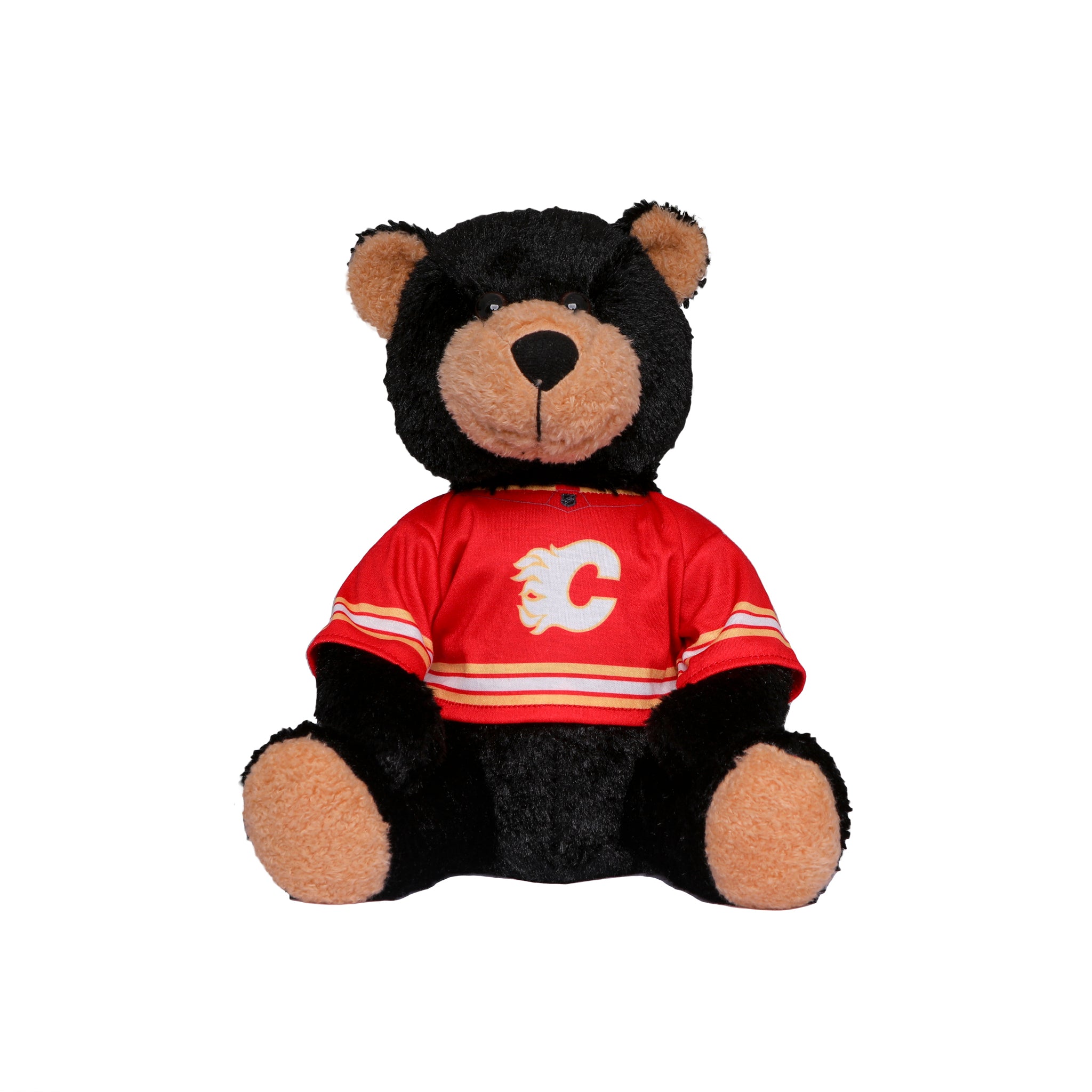 Flames Retro Jersey Black Bear Plush – CGY Team Store