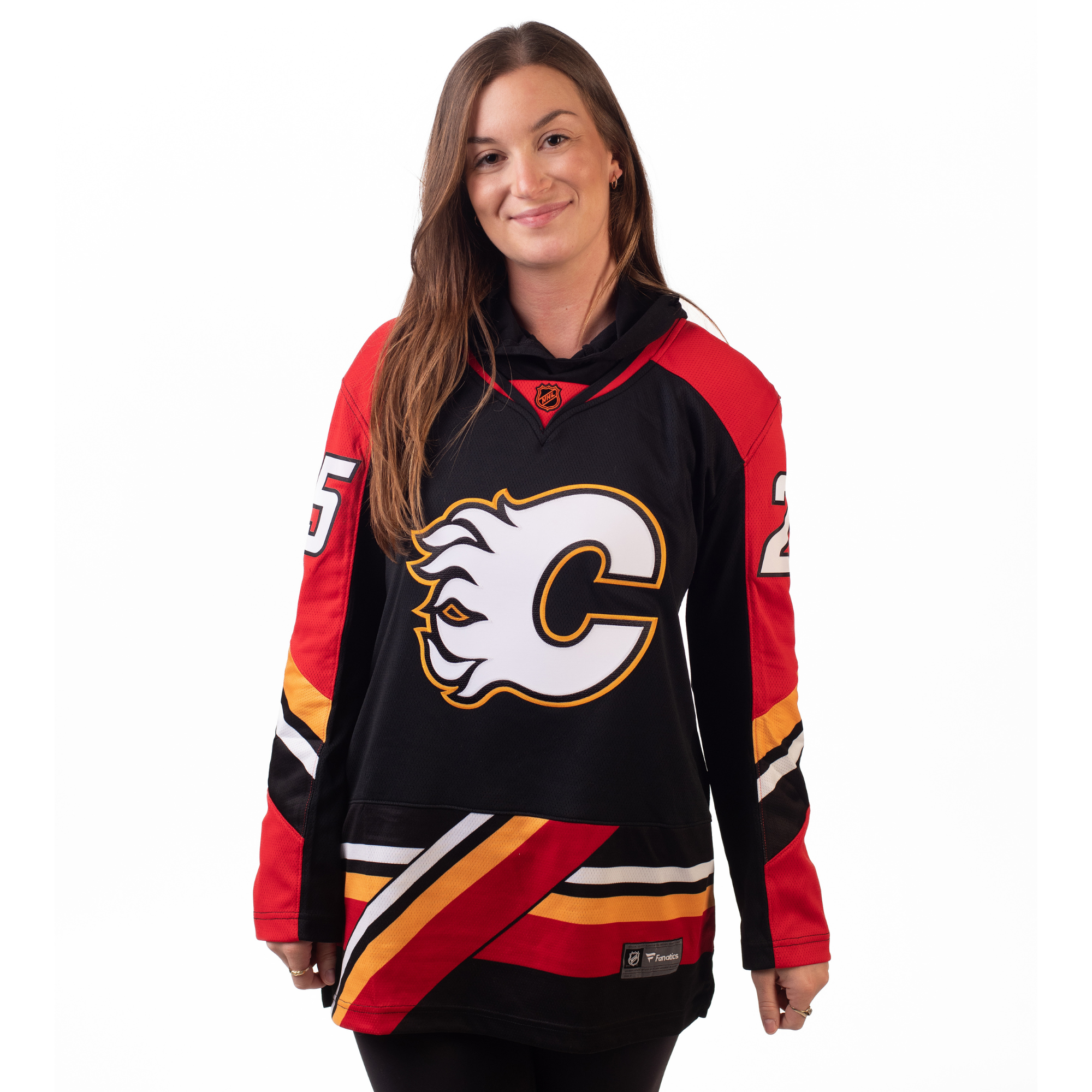 Calgary Flames Fanatics Branded Women's Home Breakaway Custom Jersey - Red