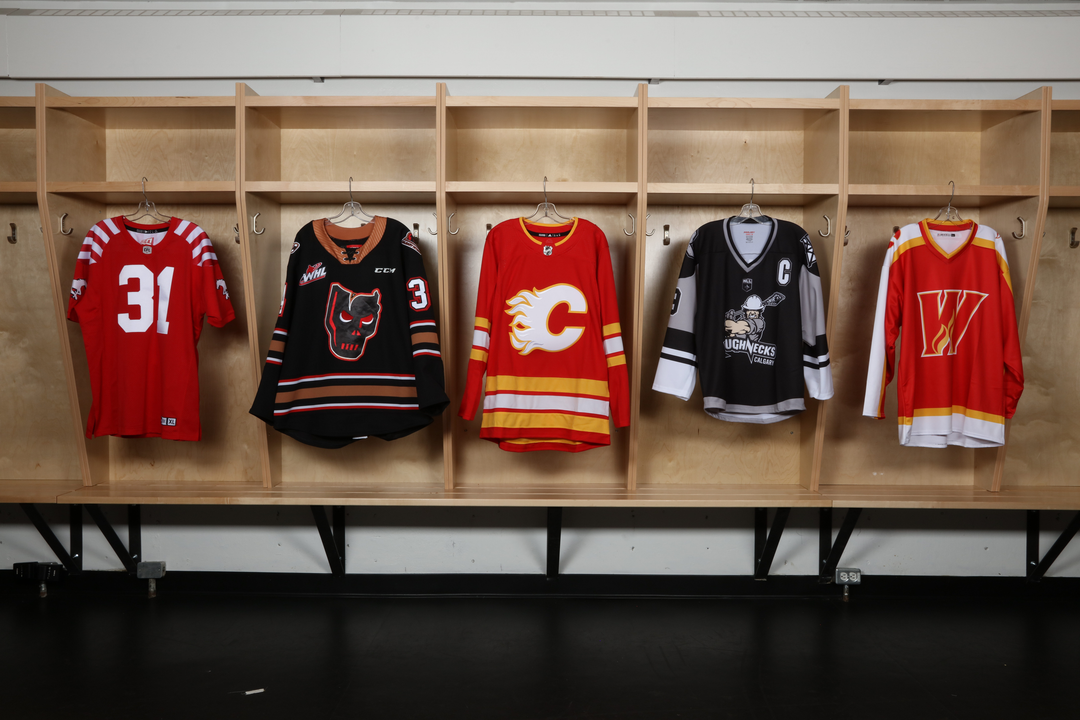 Calgary Flames on X: The @FlamesFanAttic Equipment Sale is tomorrow! Gear  list ~   / X