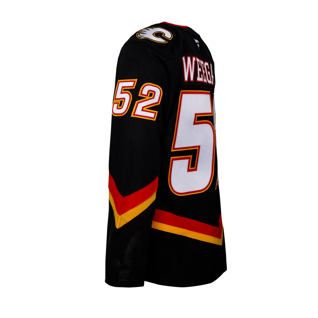 Flames Fanatics Weegar Third Jersey