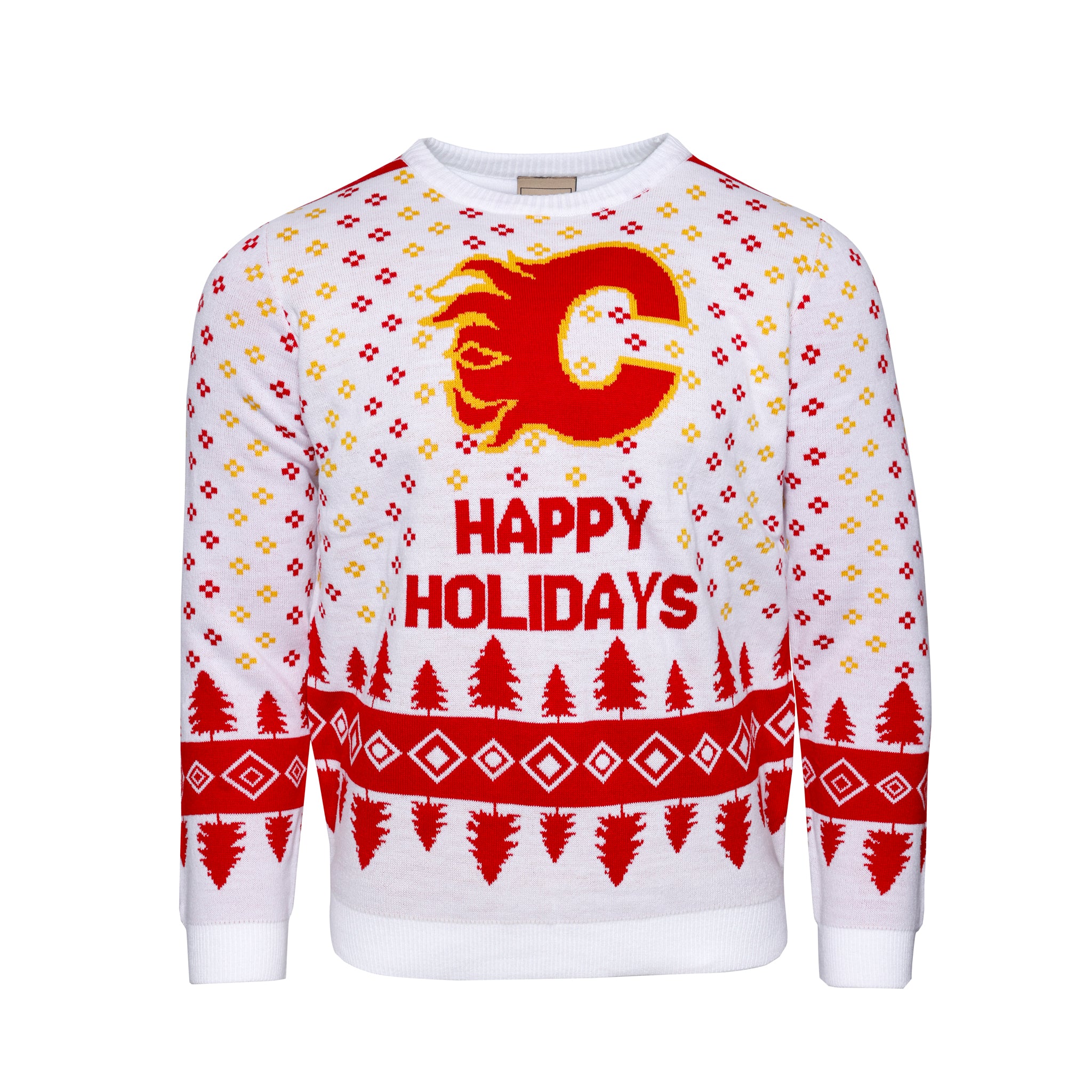 Flames Bardown Holiday Away Knit Sweater CGY Team Store