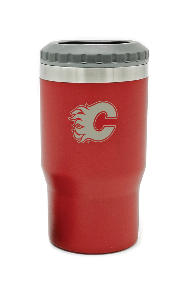 Flames Chilly Moose Brent 14oz Insulator Red Tumbler