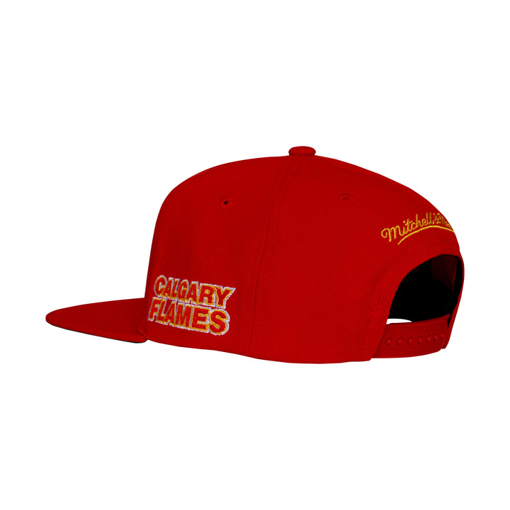 Flames M&N Gshadow Snapback Red