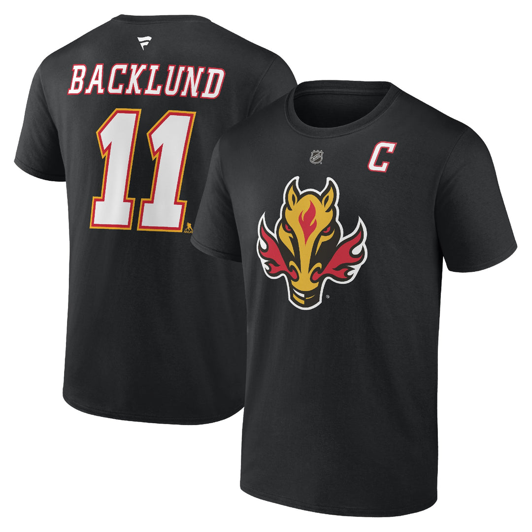 Flames Fanatics Blasty Backlund Player T-Shirt