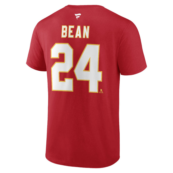 Flames Fanatics Retro Bean Player T-Shirt