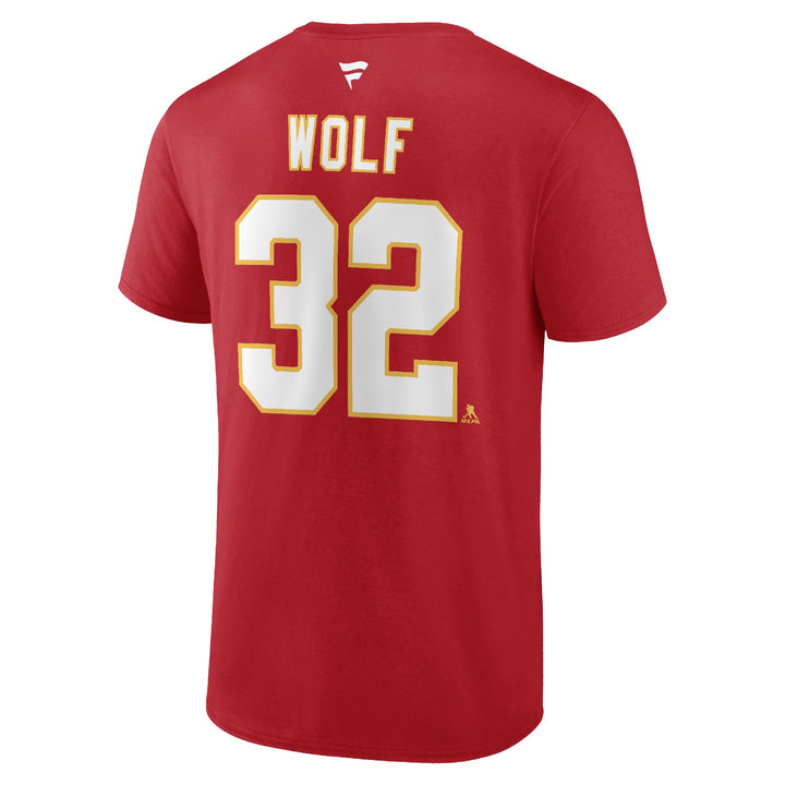 Flames Fanatics Retro Wolf Player T-Shirt