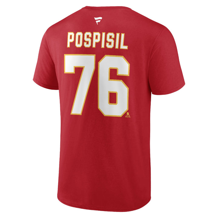 Flames Fanatics Retro Pospisil Player T-Shirt