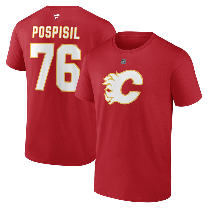 Flames Fanatics Retro Pospisil Player T-Shirt