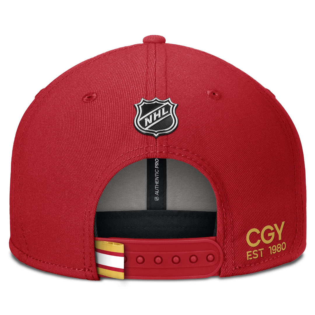 Flames Fanatics AP24 Rink Prime 3 Flatbrim Cap