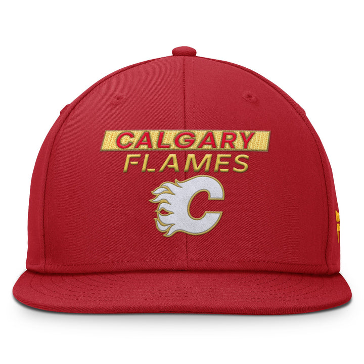 Flames Fanatics AP24 Rink Prime 3 Flatbrim Cap