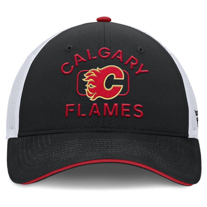 Flames Fanatics AP24 Black Rink 5 Adj Cap