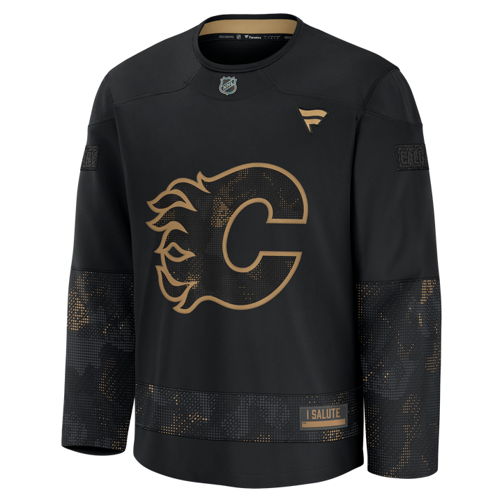 Flames Fanatics Military Appreciation Practice Jersey