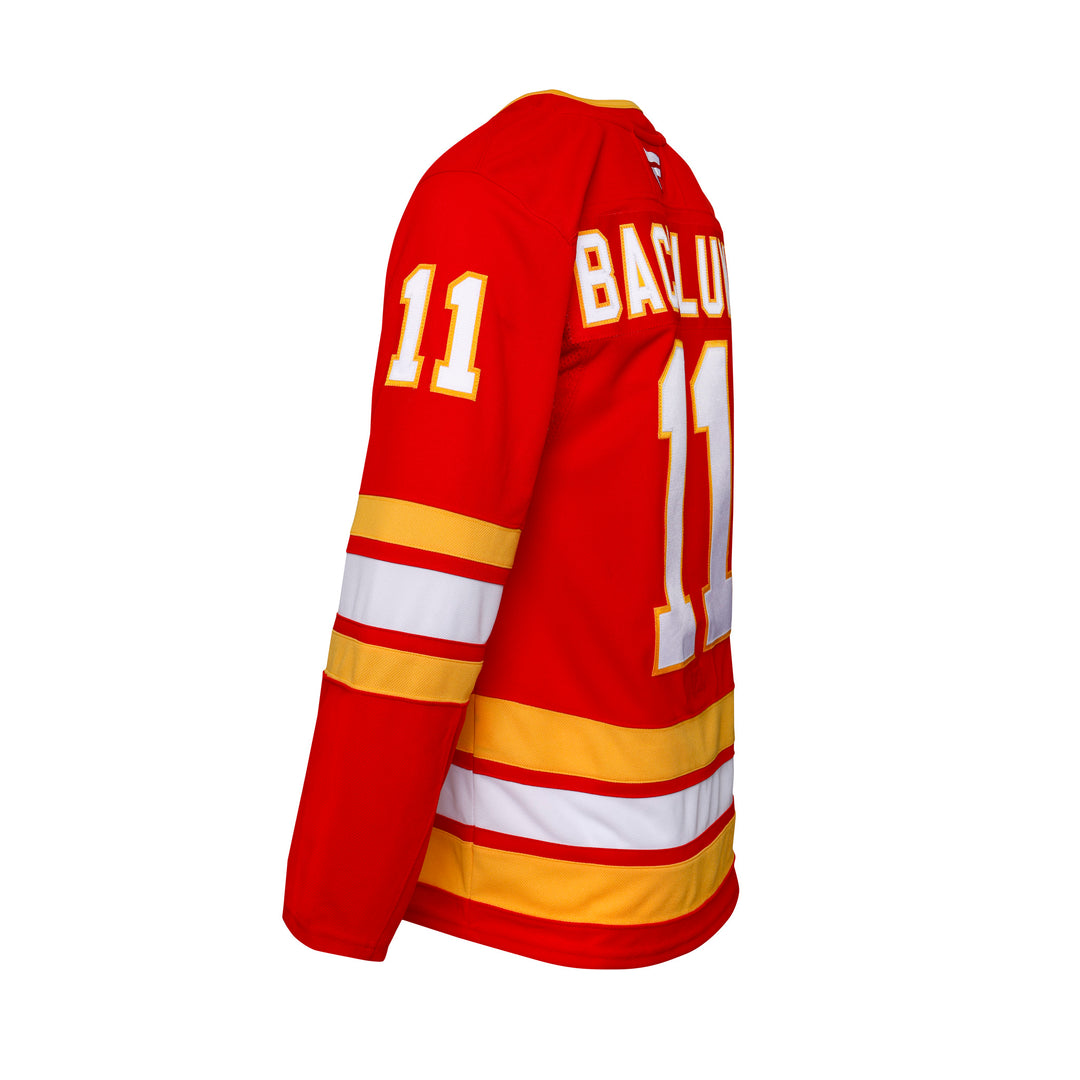 Flames Fanatics Backlund Home Jersey