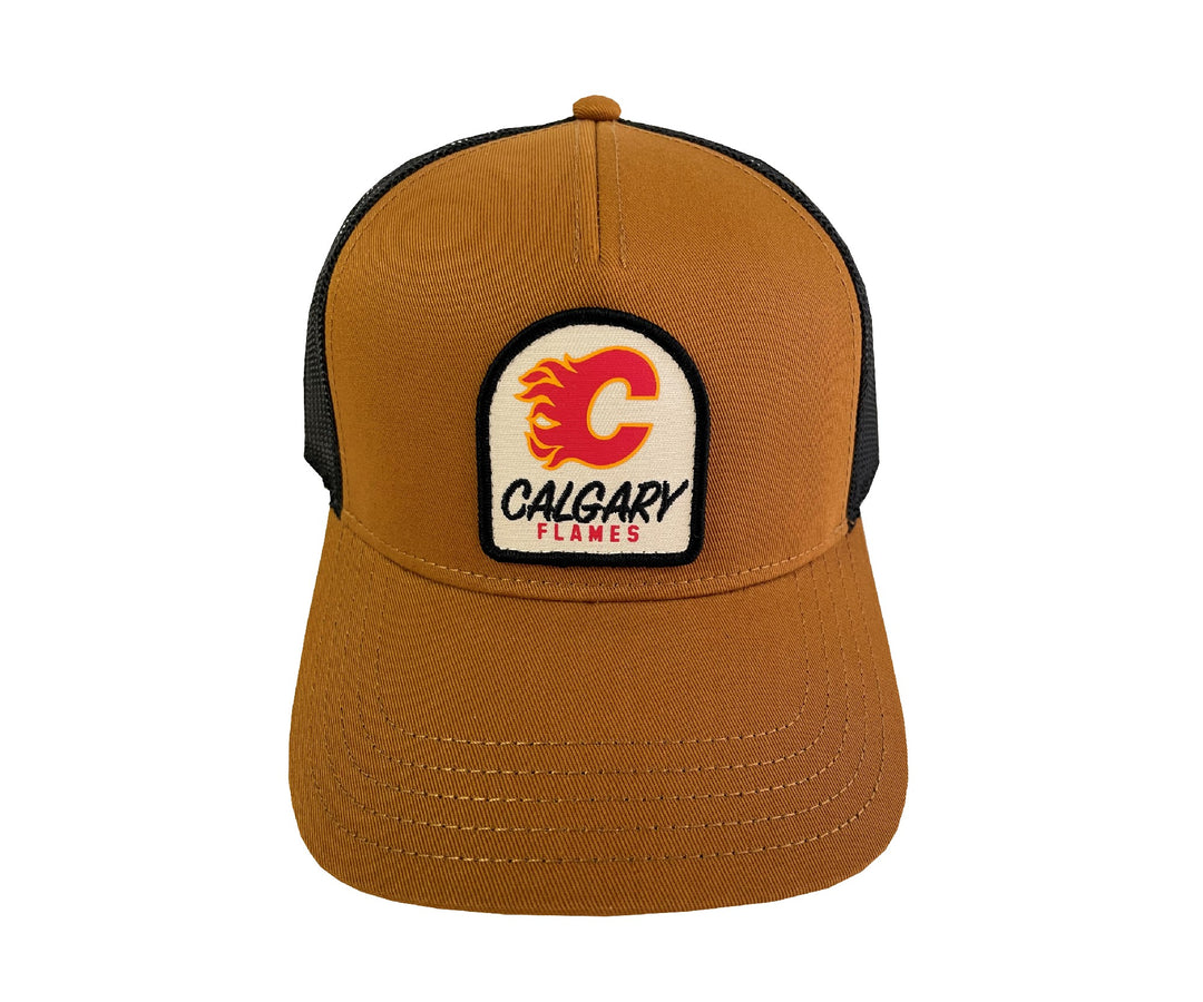 Flames Valin Patch Hazel Cap