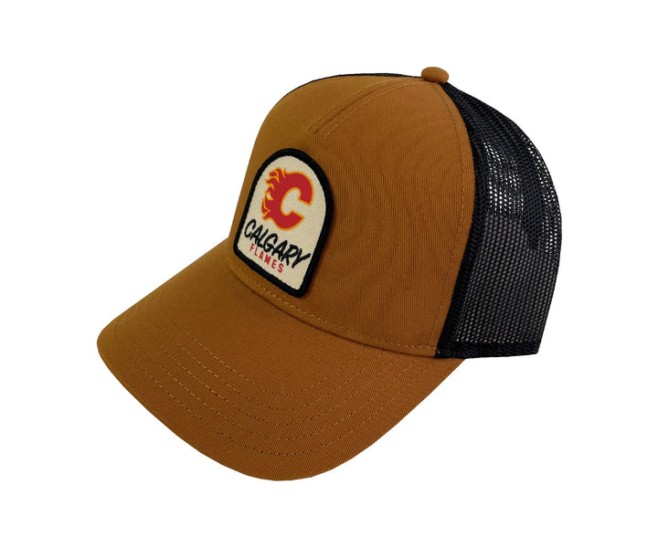 Flames Valin Patch Hazel Cap