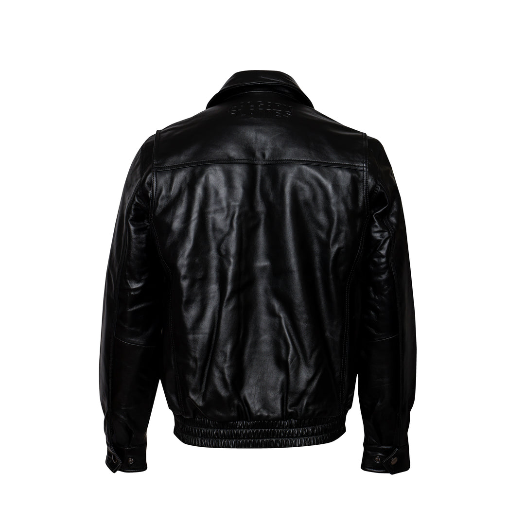 Flames Dynasty Leather Jacket