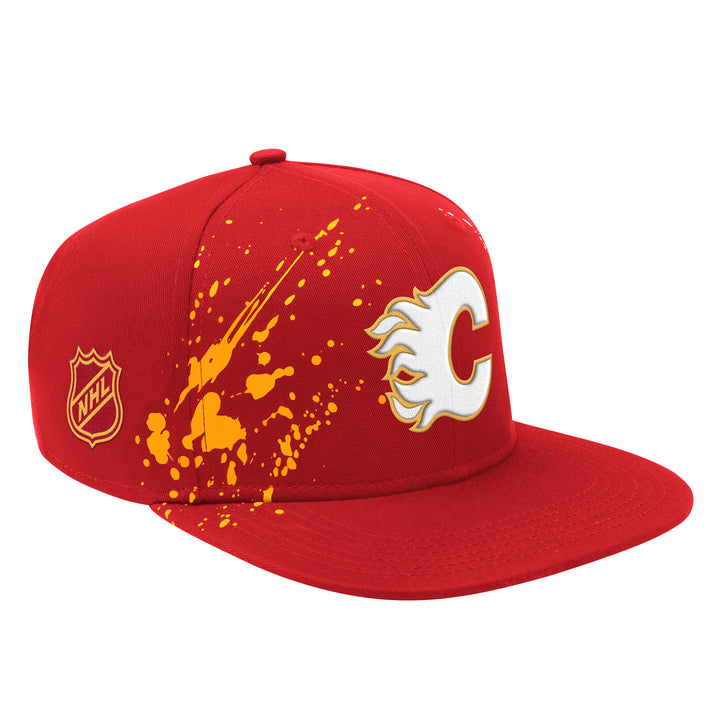 Flames Starter Splatter Attack Cap