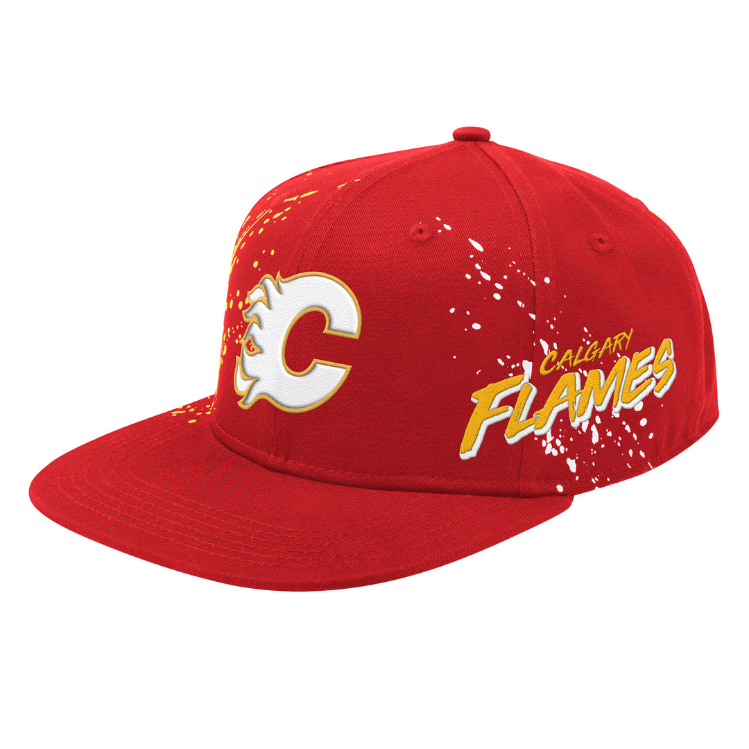 Flames Starter Splatter Attack Cap