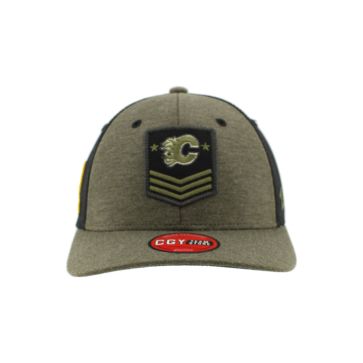 Flames Carson Military Cap