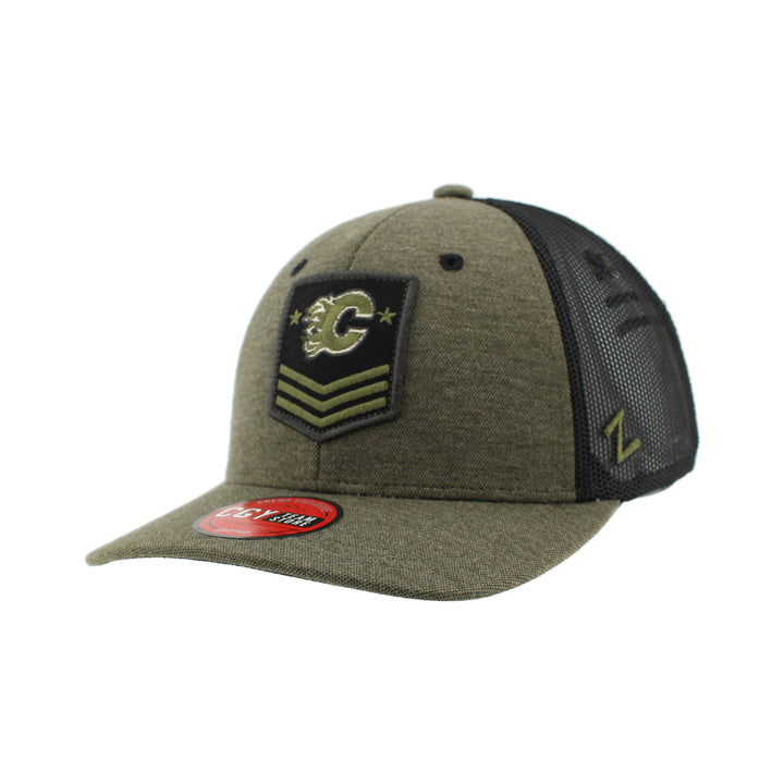 Flames Carson Military Cap