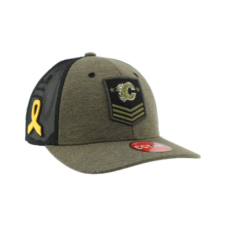 Flames Carson Military Cap