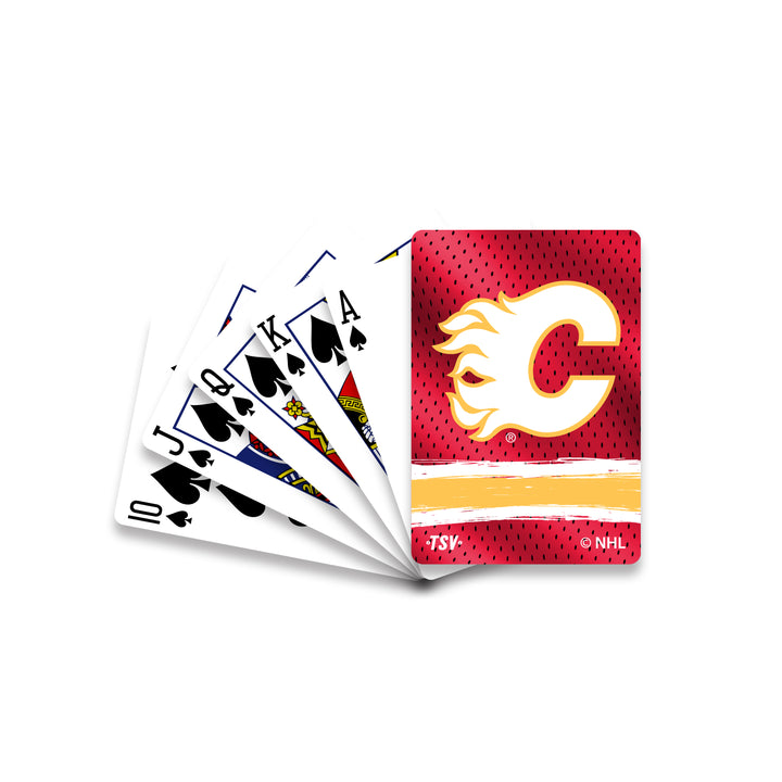 Flames Team Playing Cards