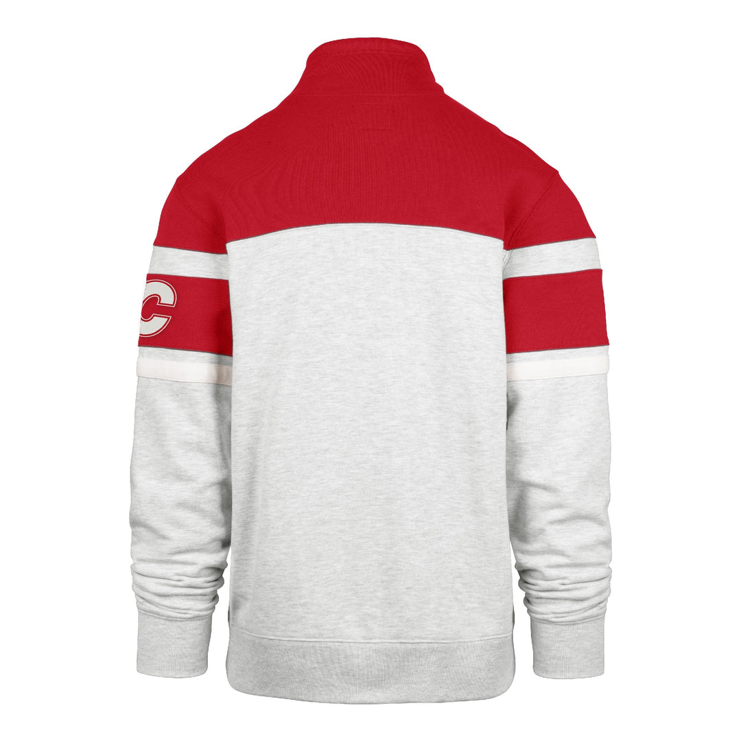 Flames '47 Double Header 1/4 Zip Fleece