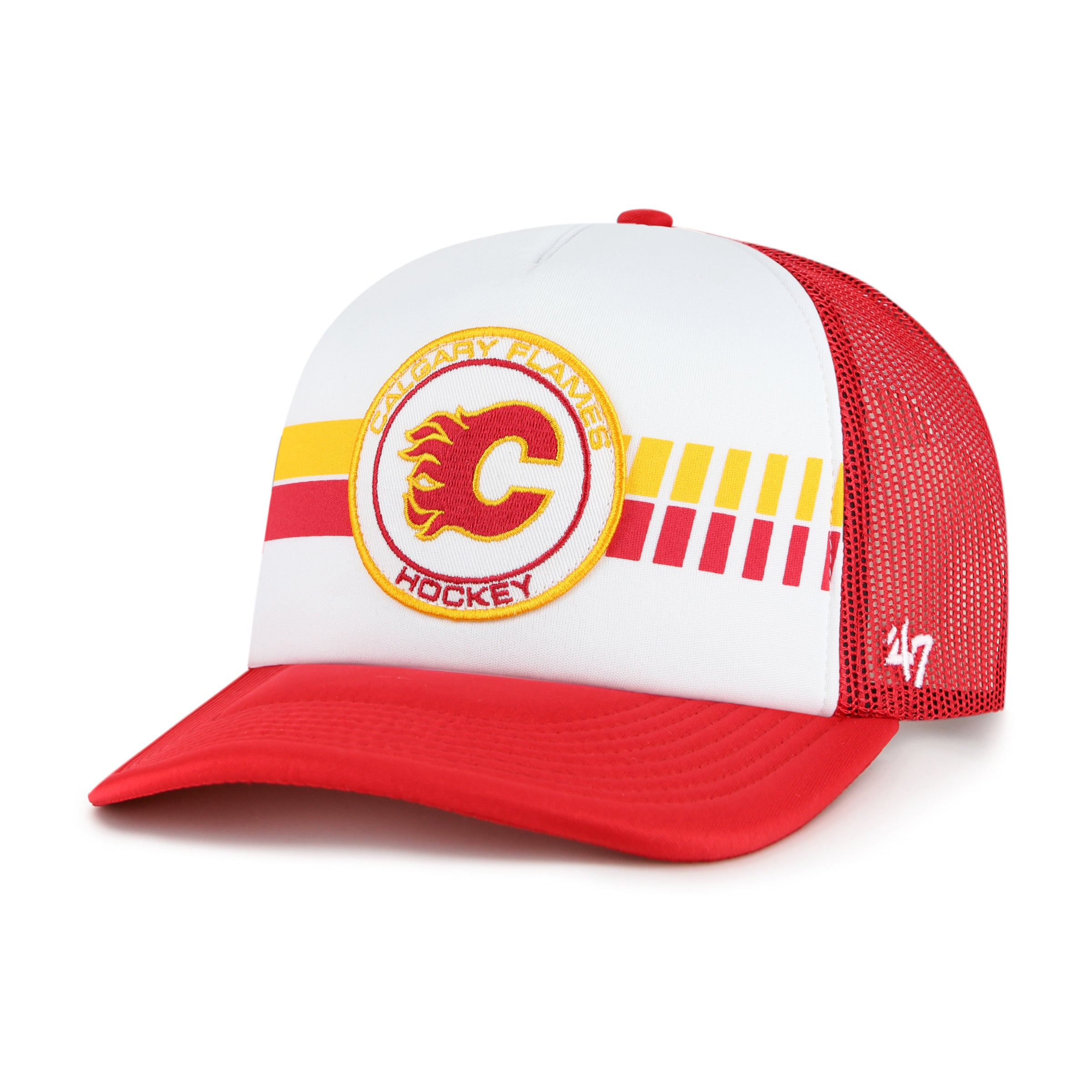 Calgary flames trucker hat on sale