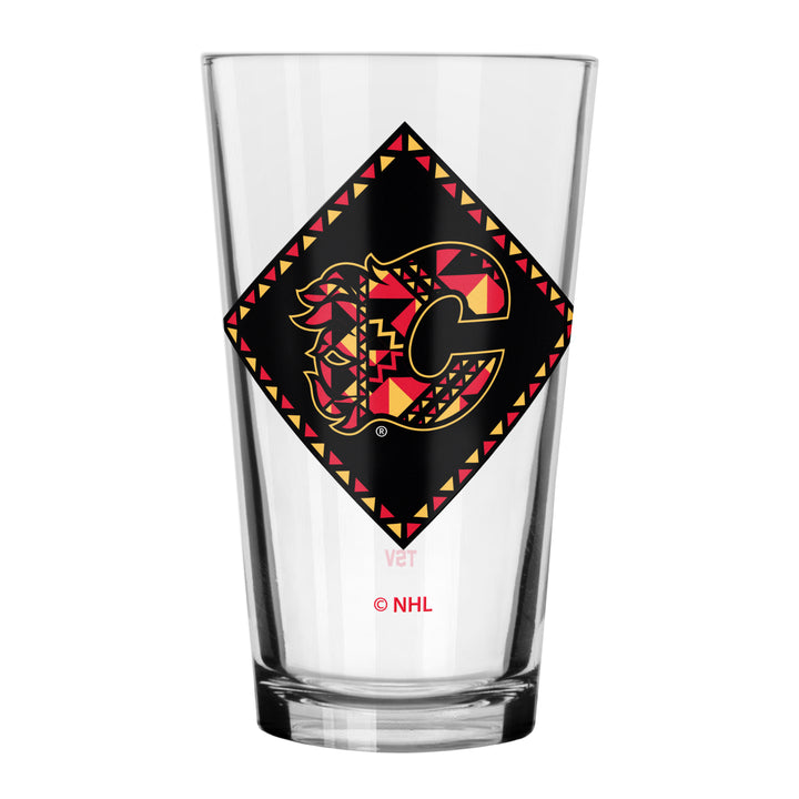 Flames 24-25 Black History Mixing Glass