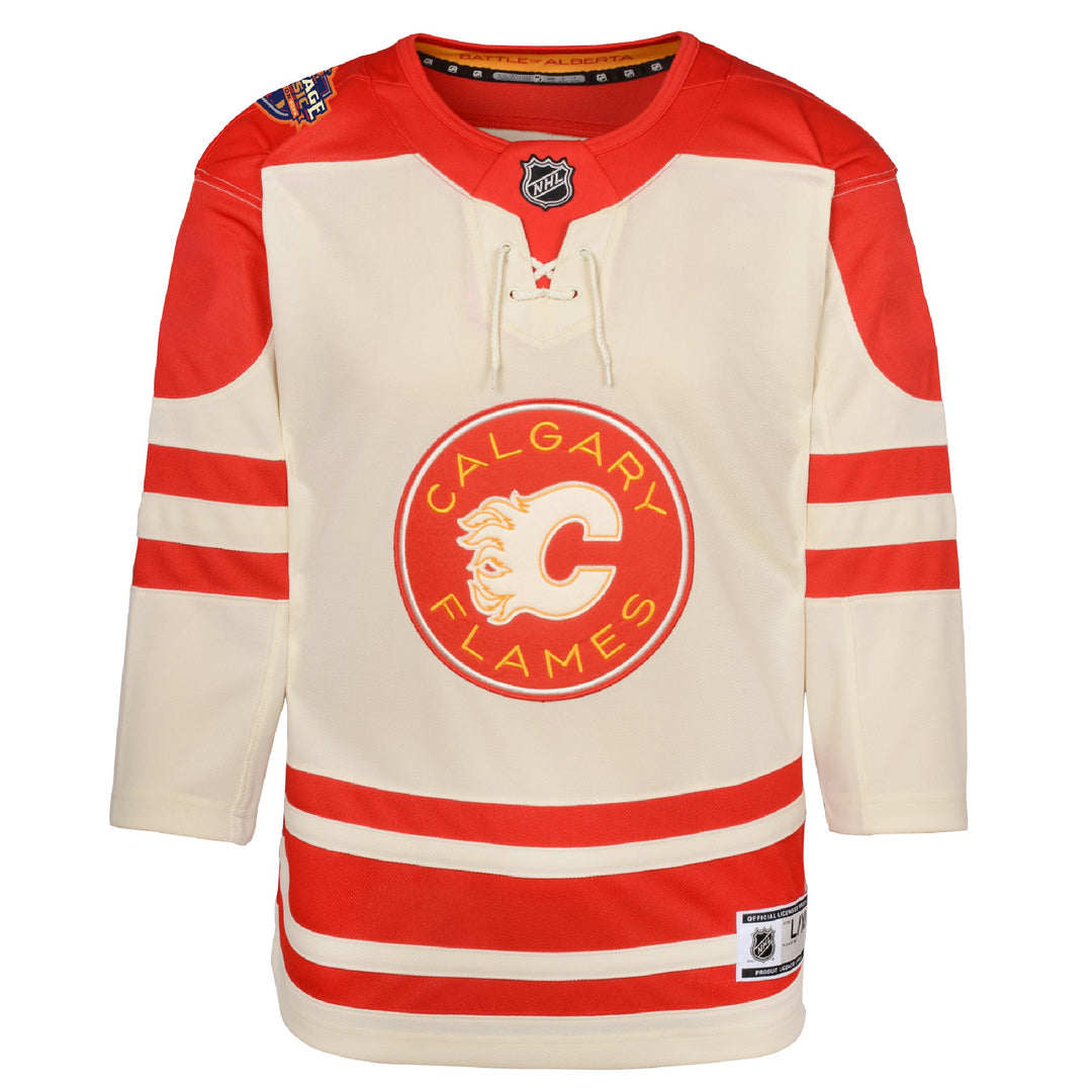 ANY NAME AND NUMBER CALGARY FLAMES 2023 HERITAGE CLASSIC AUTHENTIC ADI –  Hockey Authentic