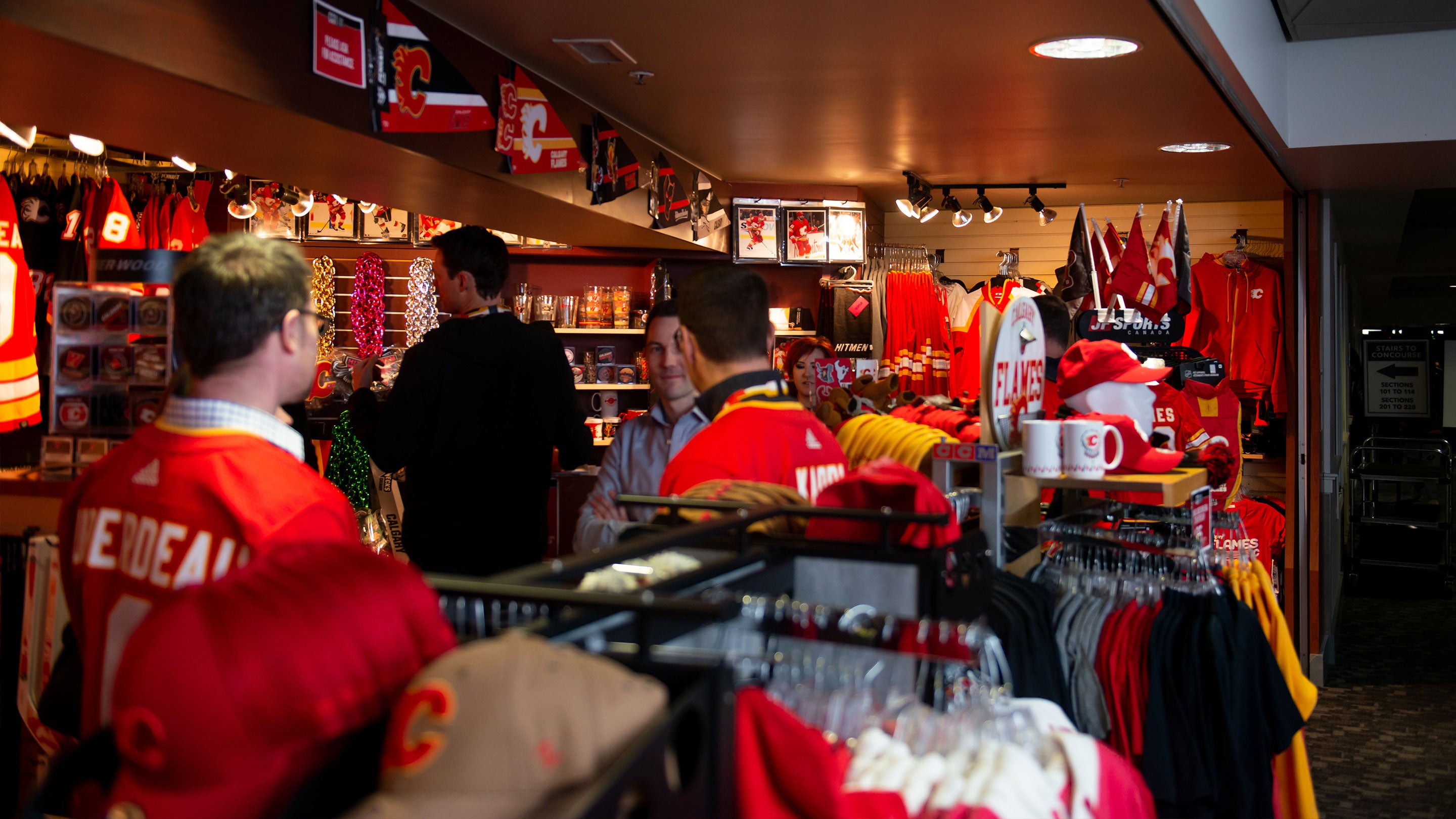 Calgary flames store store saddledome