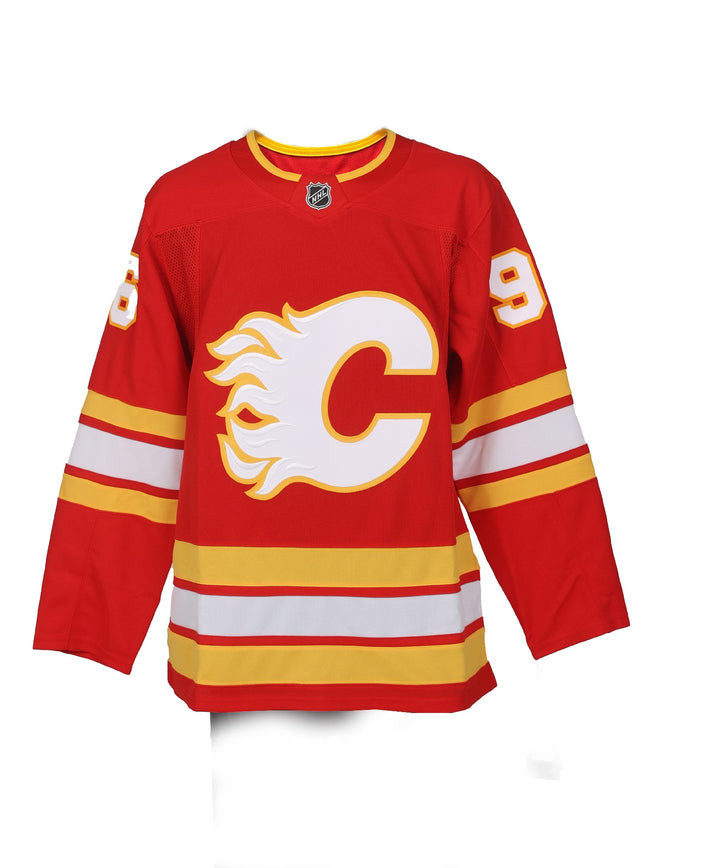 Flames Fanatics Kuzmenko Home Jersey