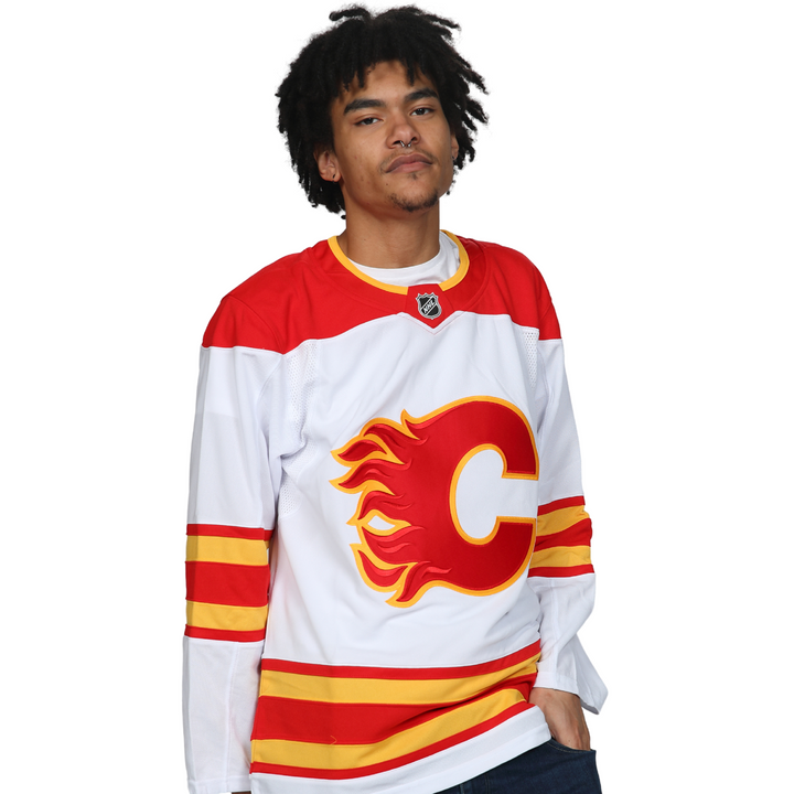 Flames Fanatics Premium Road Jersey