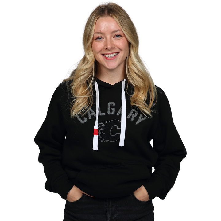 Flames Sportiqe Burling Olsen Fleece Hoodie