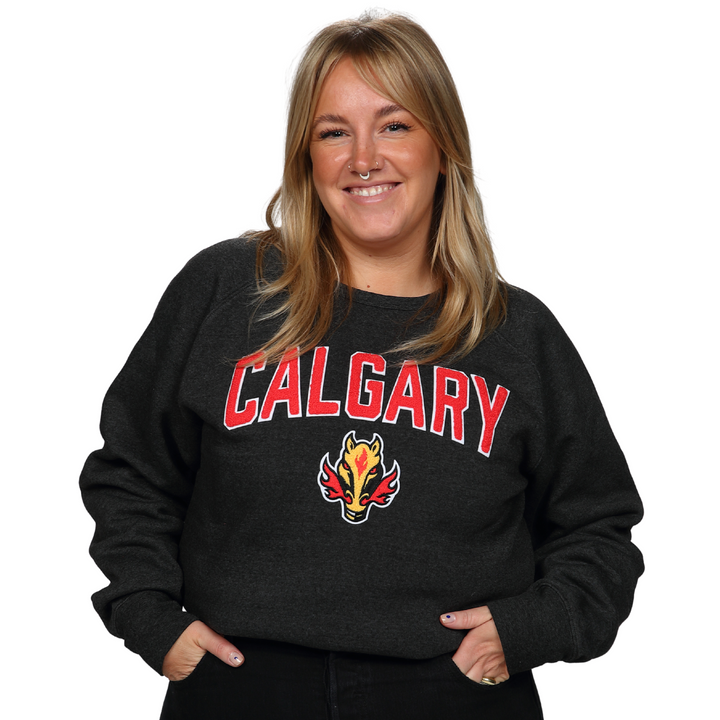 Flames Sportiqe Blasty Harmon Crewneck