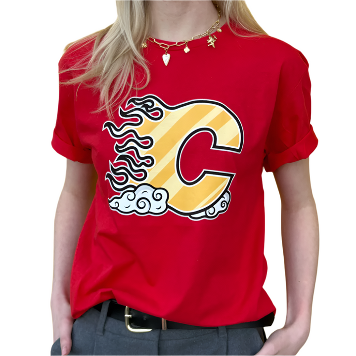 Flames Lunar Celebration T-Shirt