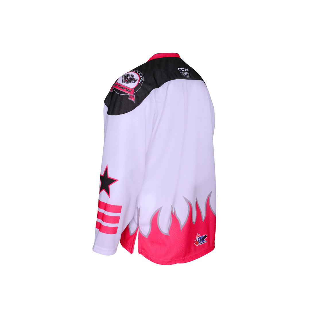 Hitmen Themed Jersey – Bret Hart – Official Site of WWE Hall of