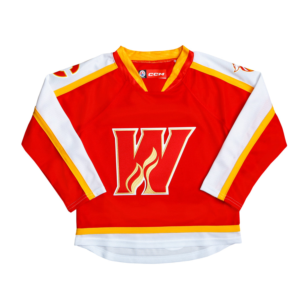 Flames Kadri Rep Signature Frame – CGY Team Store